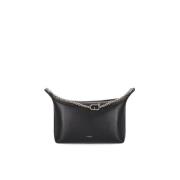 Elegante Zwarte Mini Schoudertas Furla , Black , Dames