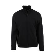 Heren Sweater met Volledige Rits Colmar , Black , Heren