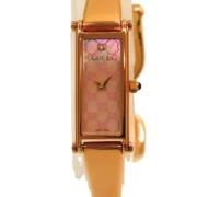 Pre-owned Rose Gold watches Gucci Vintage , Pink , Dames