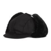 Wol Aviator Oor Hoed Zwart Kangol , Black , Unisex