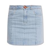 Denim rok Vella Gestuz , Blue , Dames