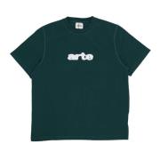 Groene Blur Geborduurde Tee Arte Antwerp , Green , Heren