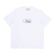 Script Logo Witte Tee Korte Mouw Arte Antwerp , White , Heren