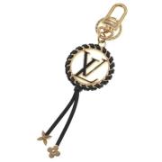 Pre-owned Metal key-holders Louis Vuitton Vintage , Yellow , Dames