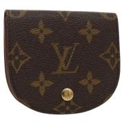 Pre-owned Canvas wallets Louis Vuitton Vintage , Brown , Dames