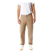 Relaxed Tapered Fit Chino Broek Carhartt Wip , Beige , Heren