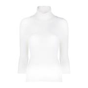 Natuurlijke Sweaters voor Heren Aspesi , White , Dames