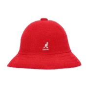 Casual Bermuda Bucket Hat in Scarlet Kangol , Red , Heren