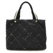 Pre-owned Nylon chanel-bags Chanel Vintage , Black , Dames