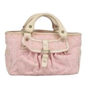 Pre-owned Canvas handbags Celine Vintage , Pink , Dames