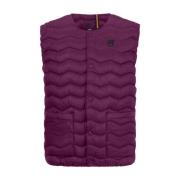 Gewatteerd Warm Diemme Gilet Violet K-Way , Purple , Heren