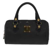 Pre-owned Canvas handbags MCM Pre-owned , Black , Dames