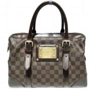 Pre-owned Fabric louis-vuitton-bags Louis Vuitton Vintage , Brown , Da...