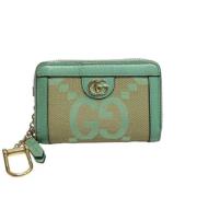 Pre-owned Canvas wallets Gucci Vintage , Multicolor , Dames