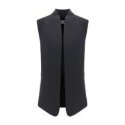 Vest met spleten Róhe , Black , Dames