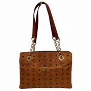 Pre-owned Canvas handbags MCM Pre-owned , Brown , Dames