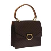 Pre-owned Leather handbags Celine Vintage , Brown , Dames