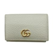 Pre-owned Leather wallets Gucci Vintage , Gray , Dames