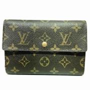 Pre-owned Canvas wallets Louis Vuitton Vintage , Brown , Dames