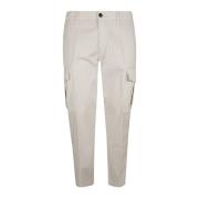 Cargo katoenen broek met zakken Eleventy , Beige , Heren