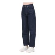 Donkere Denim Regular Fit Jeans Calvin Klein Jeans , Blue , Dames