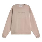 Vintage Distort Washed Sweatshirt Axel Arigato , Beige , Heren