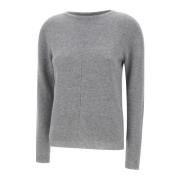 Gestreepte Wollen Trui Grijs Kaos , Gray , Dames