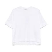 Pure Witte T-shirts en Polos Max Mara , White , Dames