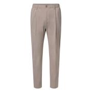 Elastische Chino Broek Stijlvol Ontwerp Herno , Gray , Heren