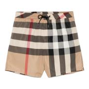 Beige Zee Kleding met Mesh Voering Burberry , Beige , Heren