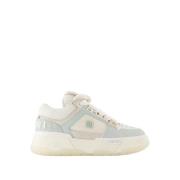 Blauwe Nubuck Sneakers - Leer Amiri , Blue , Dames