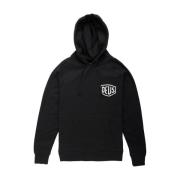 Milano Address Hoodie Sweatshirt Zwart Deus Ex Machina , Black , Heren