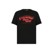 T-Shirt Dsquared2 , Black , Heren