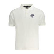 Klassiek Wit Katoenen Poloshirt North Sails , White , Heren