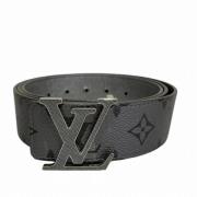 Pre-owned Fabric belts Louis Vuitton Vintage , Gray , Dames