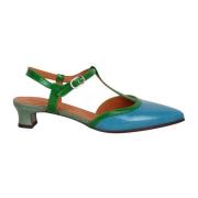 Pumps met blokhak en enkelband Chie Mihara , Multicolor , Dames