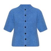 Cardigan Alpha Gestuz , Blue , Dames