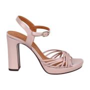 Geweven motief open teen sandalen Chie Mihara , Pink , Dames