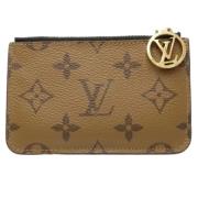 Pre-owned Canvas wallets Louis Vuitton Vintage , Brown , Dames