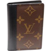 Pre-owned Canvas wallets Louis Vuitton Vintage , Brown , Heren