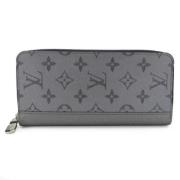 Pre-owned Canvas wallets Louis Vuitton Vintage , Gray , Heren