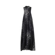 Sprankelende Coltrui Jurk Alysi , Black , Dames