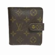 Pre-owned Canvas wallets Louis Vuitton Vintage , Brown , Dames