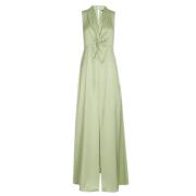 Elegante Jurk Kleed 1187 Caroline Biss , Green , Dames