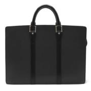 Pre-owned Leather louis-vuitton-bags Louis Vuitton Vintage , Black , H...