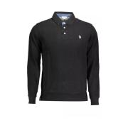 Stijlvolle polo met lange mouwen U.s. Polo Assn. , Black , Heren