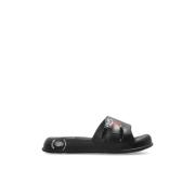 Rubber slippers Kenzo , Black , Heren