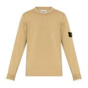 Trui met ronde halslijn Stone Island , Beige , Heren