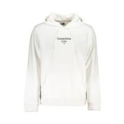 Capuchonkatoenen sweatshirt met bedrukt logo Tommy Hilfiger , White , ...