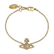 Grace Gouden Metalen Armband Vivienne Westwood , Yellow , Dames